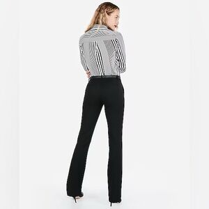 Express Mid-Rise Columnist Barely Boot Pant - XS